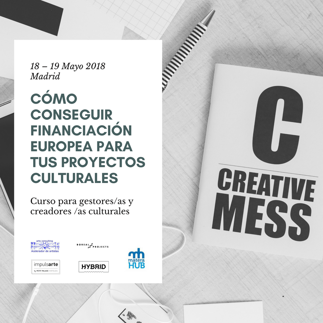 Hybrid_arte's tweet photo. Aprende cómo conseguir #financiación europea para tu proyecto cultural. Inscríbete antes del 9 de mayo con la tarifa reducida ➡️ 
Más información ➡️ https://t.co/gPYYgwx1XL
@Ac_Artistas
#cultura #proyectos #Europa https://t.co/cS1sMq4nph