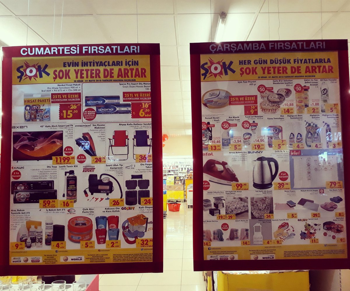 Cumartesi &amp; Çarşamba afişleri.📃📃