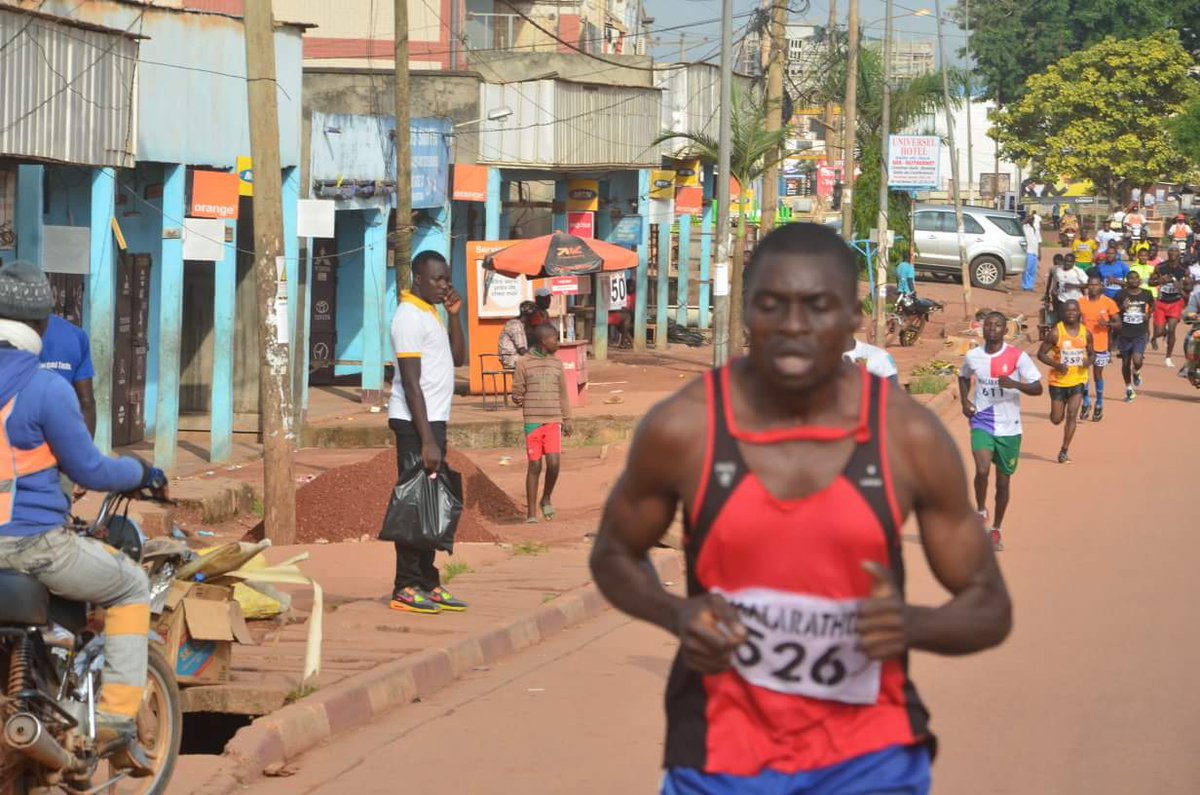 hope_found's tweet photo. Our 2. edition of #Malarathon in #Bertoua was a tremendous success pulling out 107 runners to run through the streets and show their concern about #Malaria. This annual event is carried out to boost our malaria week campaign carried out around #WorldMalariaDay2018. https://t.co/FlCj3cCLHg