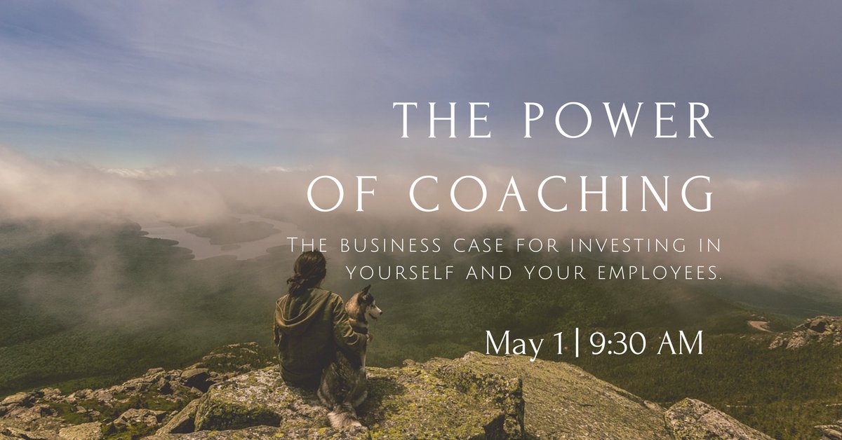 Last Chance! Enter "NPC" to get 20% off next week's workshop: The Power of Coaching

bit.ly/2qXTKMF