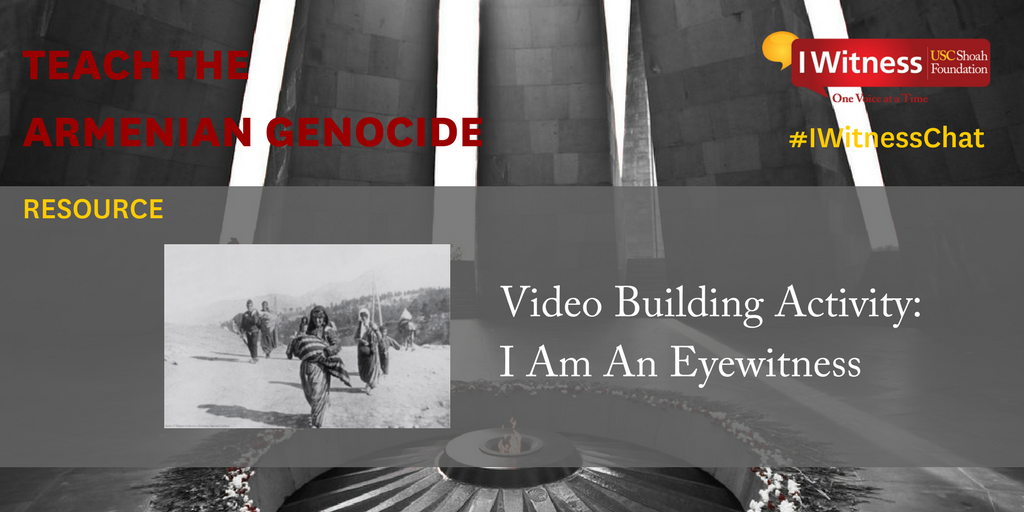 USCIWitness's tweet photo. Telegrams, photographs and testimony are all important primary sources that help students construct a cohesive understanding of history. Here’s a great activity about the value of #ArmenianGenocide eyewitness accounts https://t.co/mK67OKzDkW #IWitnessChat https://t.co/BPRwCF5yyF
