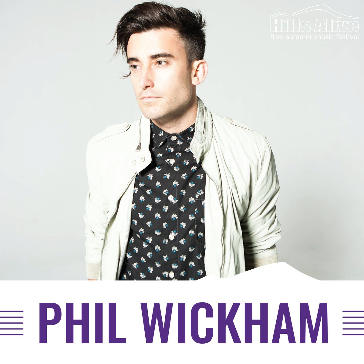 Have you heard Phil Wickham's newest single "Living Hope"? 87 days until we get to hear him LIVE! Who's excited?! #hillsalive18
