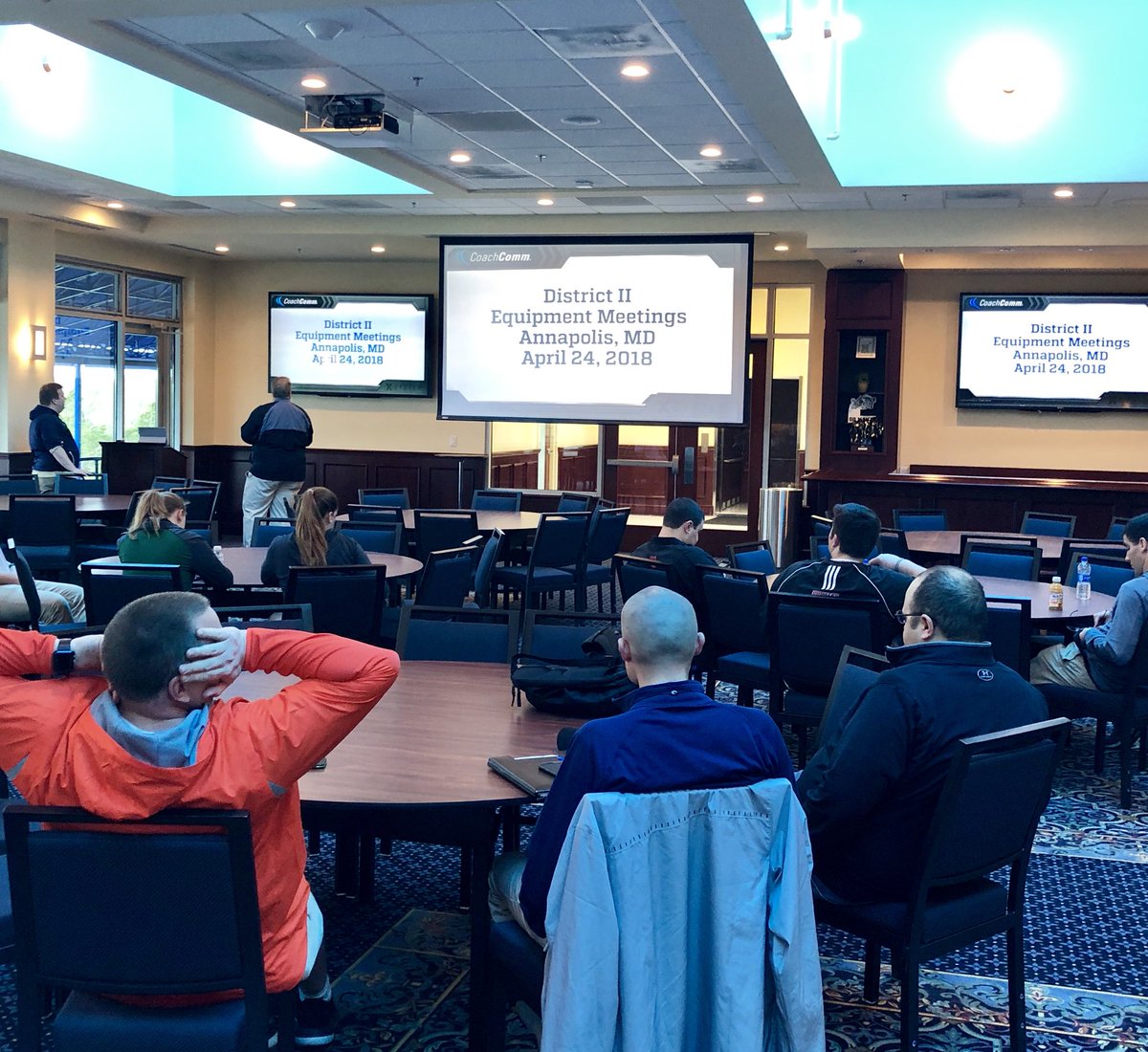 LafayetteEQ's tweet photo. #D2SpringMeeting was a huge success. Learned lots of valuable things. Thanks for the fun @aemadistrict2 and @NavyEquipment! https://t.co/lSBWElsEYm