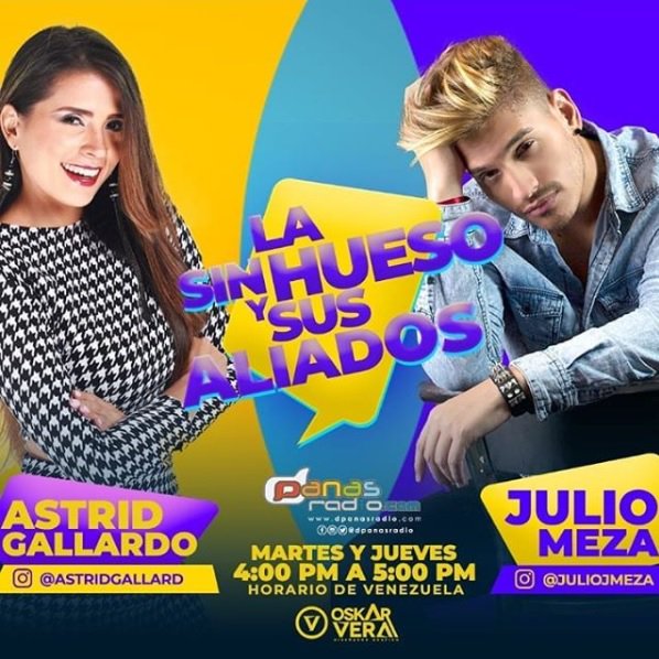 No te pierdas esta tarde a las 4PM el gran estreno del programa “La sin hueso y sus aliados“(@lasinhuesoysusa...