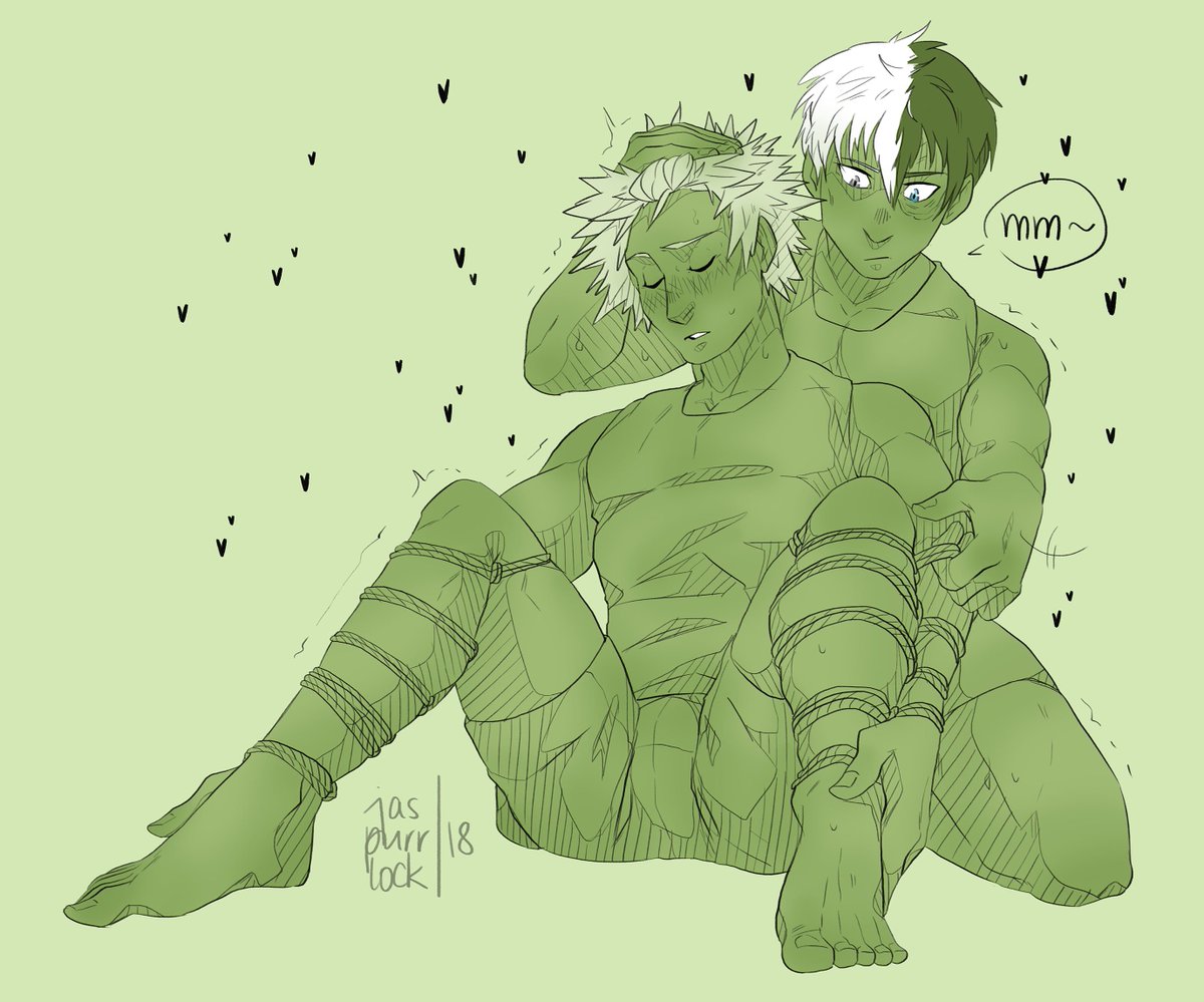 Jaspurrlock ✨ @ Portland Fanex A209 on X: Patron request for the loveliest  of lovelies, @ClericofStars !!! Bless you darling!! <3 #nsfw #todobaku  t.coWbPMpYljIA  X