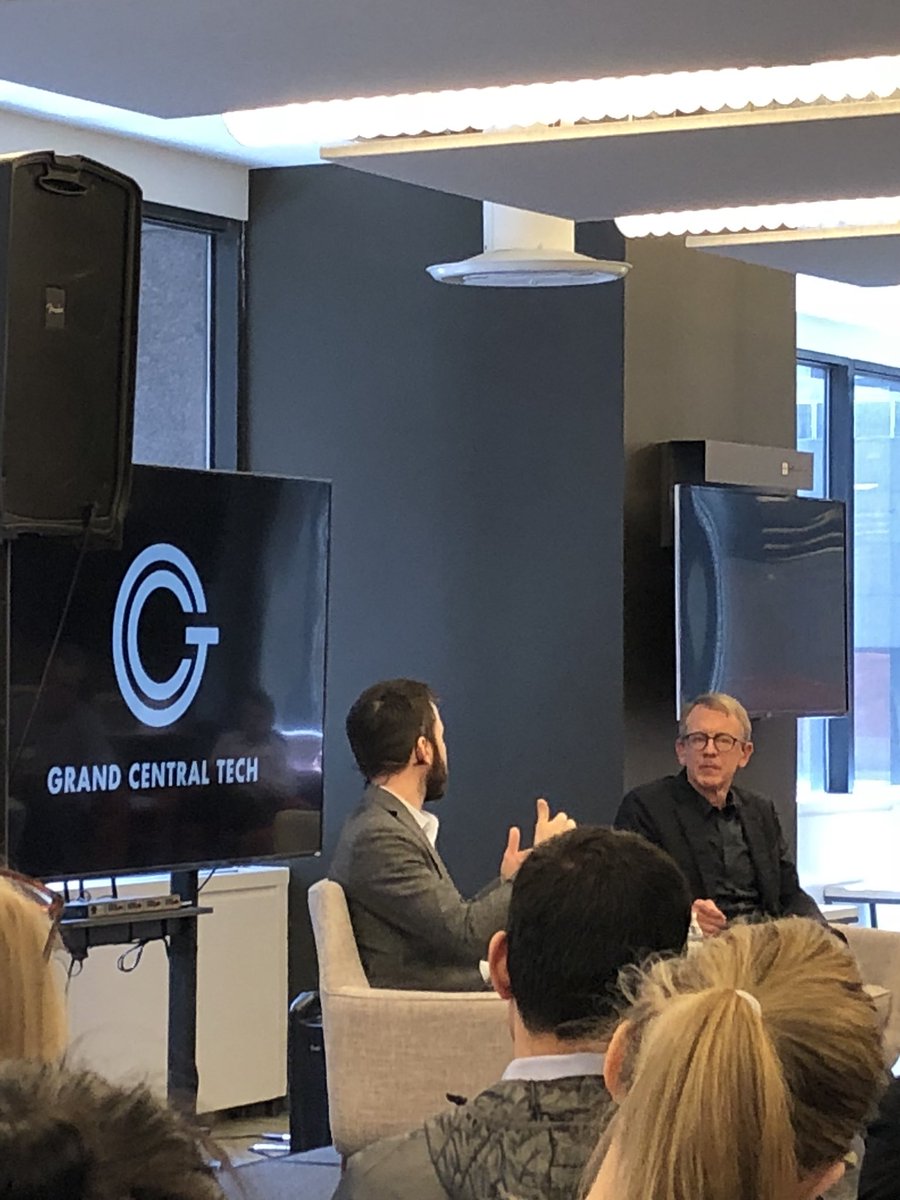 Lauren Cittadino (@lcittadino) on Twitter photo Great afternoon at <a href="/GCTech/">Grand Central Tech</a> to hear <a href="/johndoerr/">John Doerr</a> talk about his new book #MeasureWhatMatters Great afternoon at <a href="/GCTech/">Grand Central Tech</a> to hear <a href="/johndoerr/">John Doerr</a> talk about his new book #MeasureWhatMatters