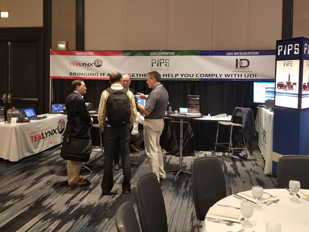 TEKLYNX's tweet photo. We are at the annual UDI Conference and we are excited to exhibit our solutions to the medical device manufacturer, distributor, and hospital systems community!
Visit us with PIPS, and @IDIntegration_ in booths 8-9, and with @PTXAutoID Auto ID in booth 10!
#UDIConference https://t.co/49wKslRY0i