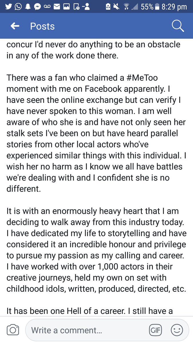 DerpSwan's tweet photo. Thread of the Facebook post in question #TimesUp https://t.co/sIPuf6kqu2