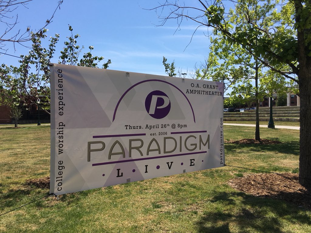 paradigmtsu's tweet photo. Last Paradigm of the semester! And we will be LIVE on campus @ 8pm this Thursday! https://t.co/WgvhKPwFK6