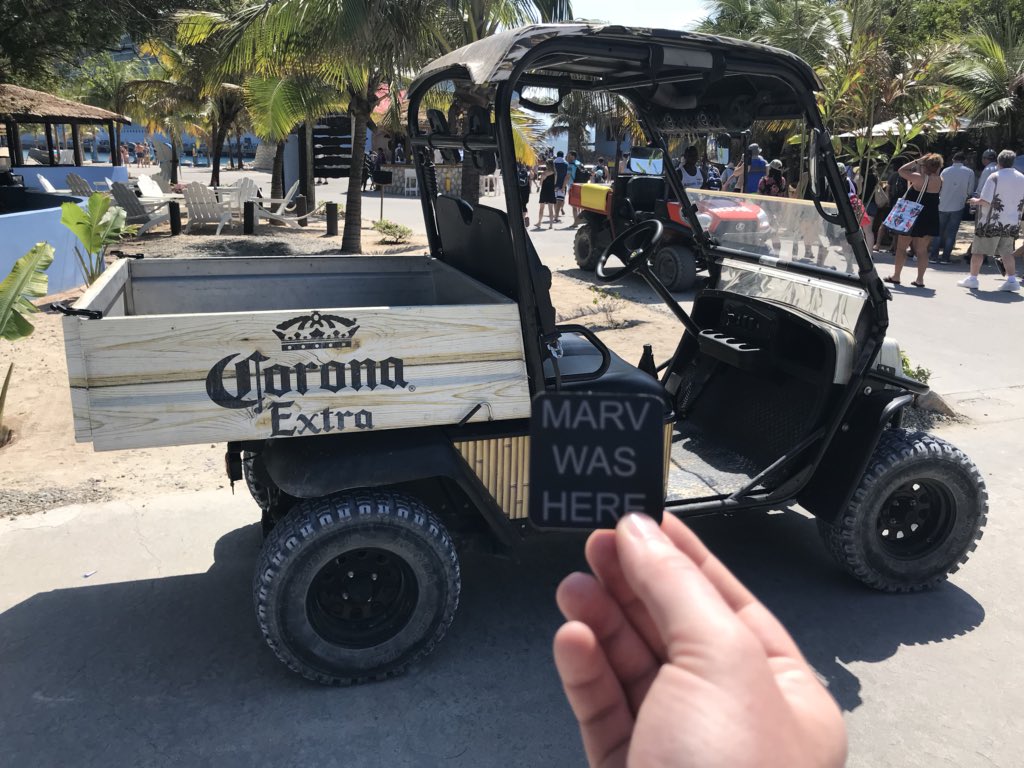 marvthegrater's tweet photo. Hey I found a beer cart in Haiti! It’ll take a while to get it to summer camp though... cc @marvthegrate @WhereWasMarv https://t.co/yOPtUF7Df5