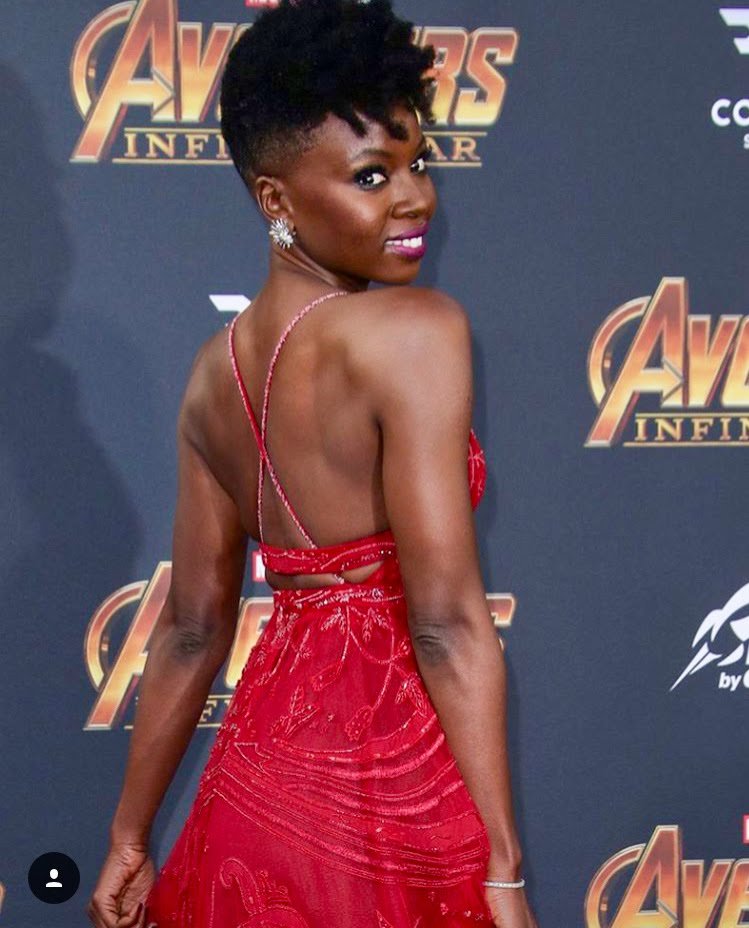 DanaiGurira's tweet photo. Last night! @Avengers: #InfinityWar World Premiere https://t.co/YswNErNdGU
