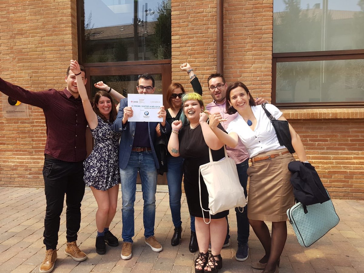 castillamedina's tweet photo. #Felicidades #Innobusers después de 400km recorridos ja tenemos ganadores en #innobus18 que han solucionado el reto de @aiguesbcnclient @BMWbcnpremium @TFtalentfactory @innoAMB @innobaix https://t.co/iban7qTKHT