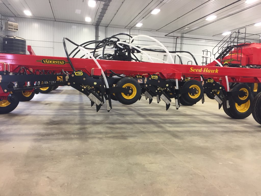 FreyTodd's tweet photo. Great tour at the vaderstad seedhawk plant today. I kinda want one now. #aggiesgowest https://t.co/gPSowM6oLa
