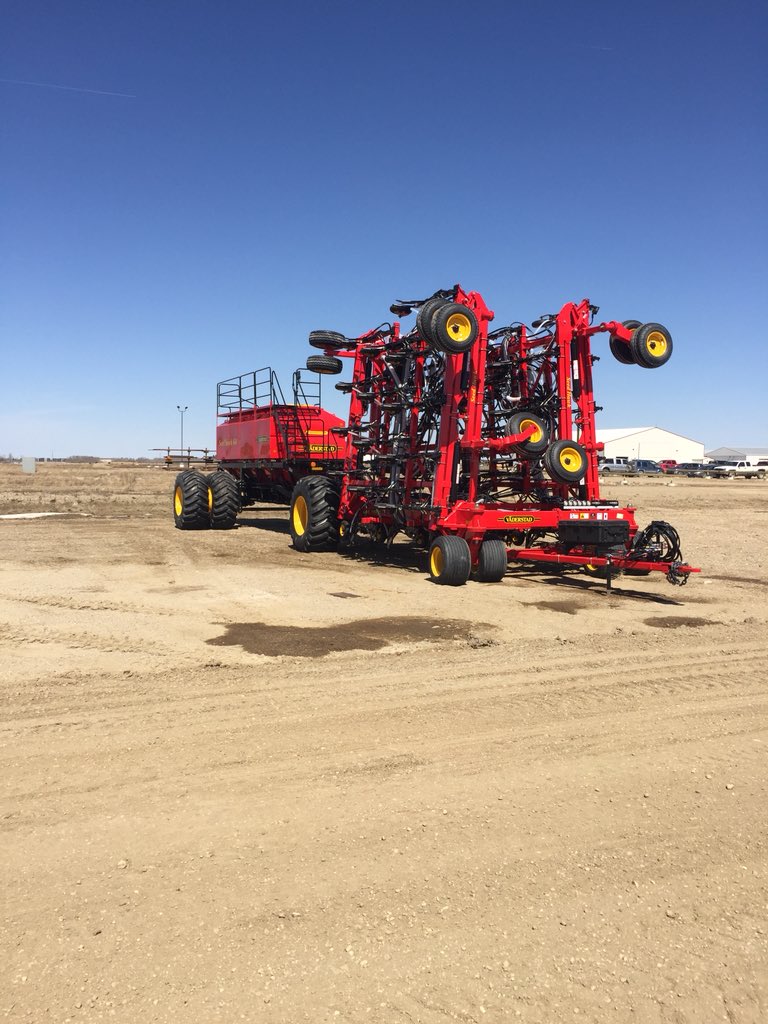 FreyTodd's tweet photo. Great tour at the vaderstad seedhawk plant today. I kinda want one now. #aggiesgowest https://t.co/gPSowM6oLa