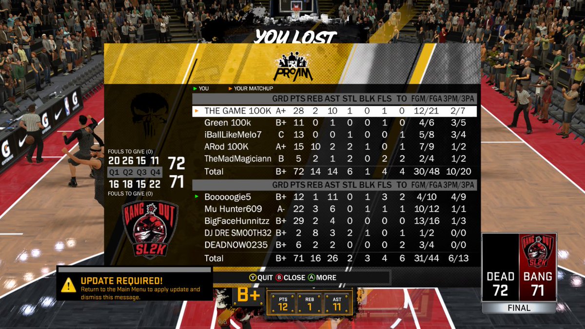 booooogie514's tweet photo. Man GG @thegame That 4th quarter was everything! I’m definitely tryna run that back sometime lmk! @2kProAmReport @SL2KProAm @WalkOnWarriors @2k_sportscenter #SL2K #2kproam https://t.co/nDLHEkn2Sn