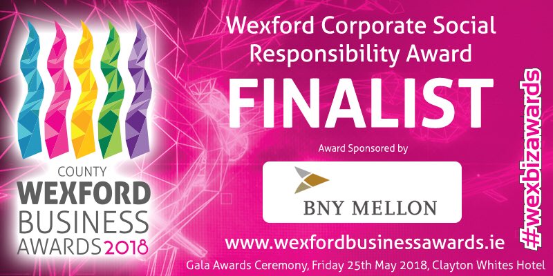 We are over the moon to announce that K&K are finalists the Wexford Business Awards this year for ‘Corporate Social Responsibility’ 🙌🏽✨ We are always proud of our wexford roots and these awards are special to us. #Wexbizawards