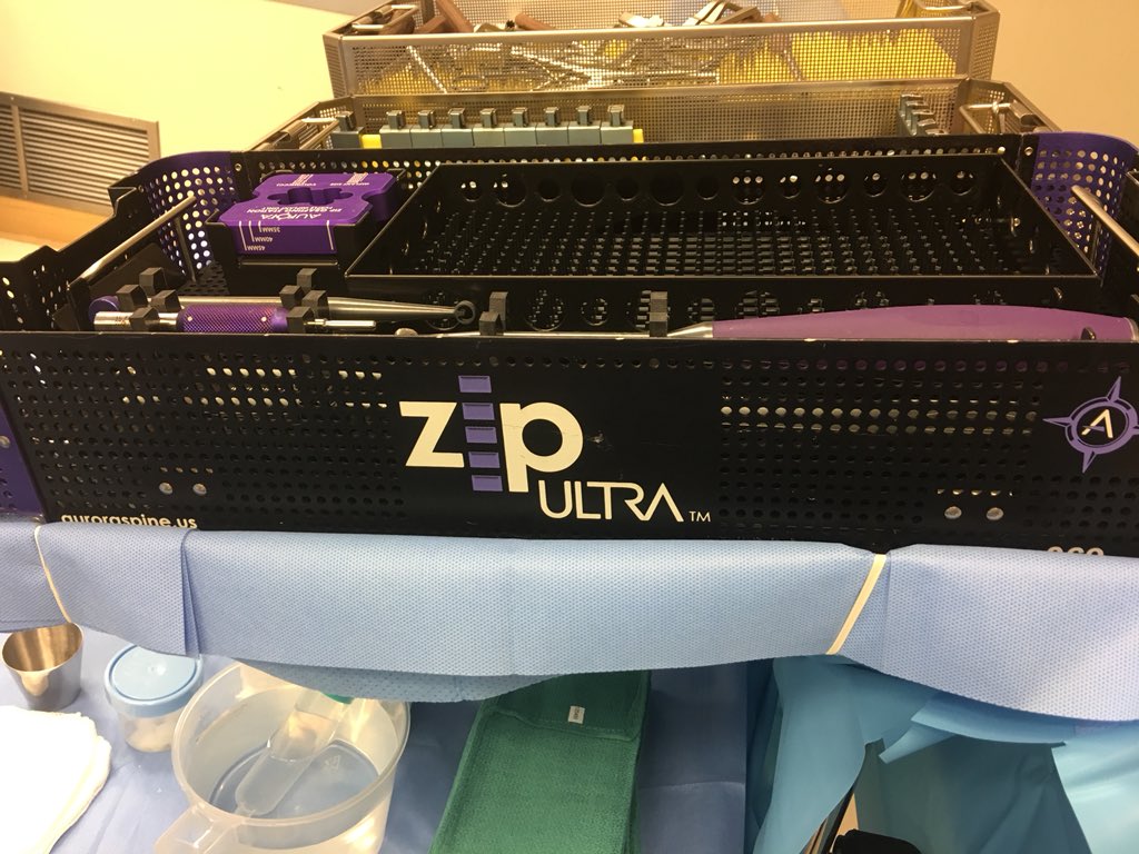 trentnorthcutt's tweet photo. It’s a great day! Helping people get better. #back2good @AuroraSpine #zipdone #Spine https://t.co/kCIT72M29f