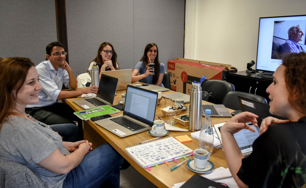 LinkYou_Project's tweet image. We share some photos of the training and training of trainers of #LinkYouProject at @VinculacionUNL Santa Fe, #Argentina that was in charge of the project coordinator @ISCTEIUL