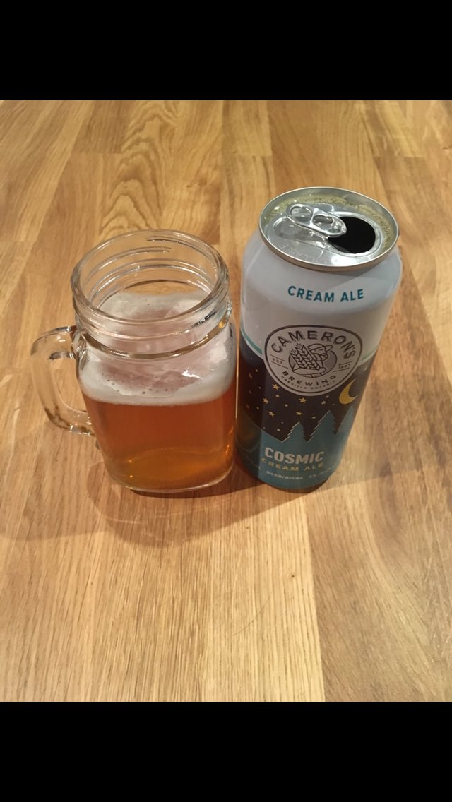 craftbrewtrans's tweet photo. Simple photo - complex taste - #gratitude @CameronsBrewing 👊🏼 https://t.co/bvbX8pOMzl