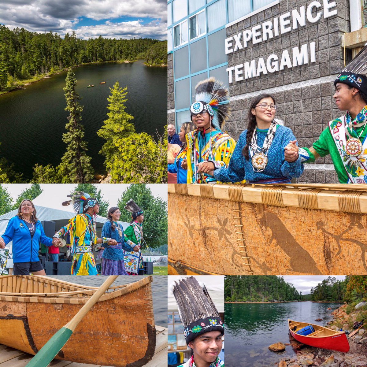 OntarioParksNE's tweet photo. #TemagamiTuesday Temagami is an ancient canoe country, and the @TemagamiCanoe Festival is one of many reasons to visit the region  https://t.co/nmaTv6Xjys https://t.co/57cyoMTM80