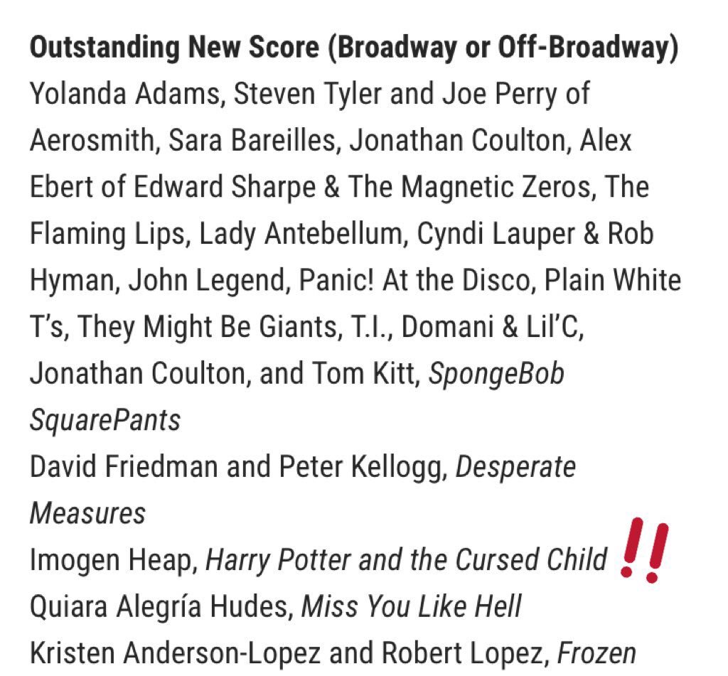 soundtrackyet's tweet photo. no but congratulations to everyone’s Queen @imogenheap for being nominated for a Critics Outer Circle Award for Outstanding New Score!! https://t.co/8N5zsWmqST