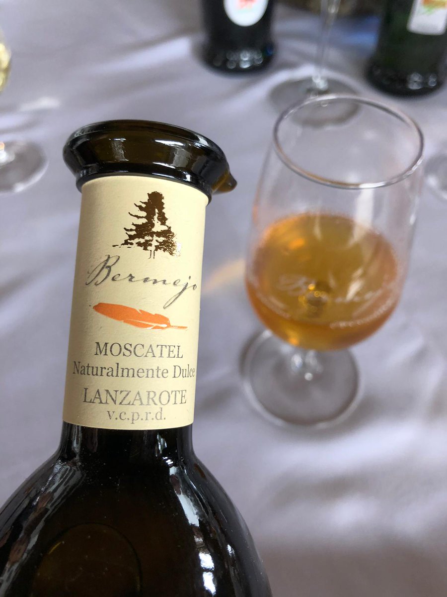 Natural Moscatel: From our tasting yesterday w @bodegalosbermejos & @winesfromspain #Lanzarote #canaryislandswine #spanishwine #spain @bodegawine