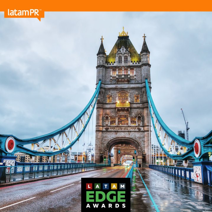 latampr's tweet photo. Primer posicionamiento para la inversión en el Reino Unido y la exposición en el mercado del Reino Unido.

#LatamEdgeAwards2018 https://t.co/y52x1IYkG0