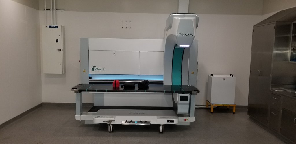 AdamHLodox's tweet photo. @LodoxSystems is proud to introduce the worlds first installation of our or latest innovation! eXero-dr. A Full-Body Imaging solution designed for Forensic use! #eXero-dr #Lodoxed for more information visit https://t.co/IAALsW7gap https://t.co/ZWbZd7sJJ0