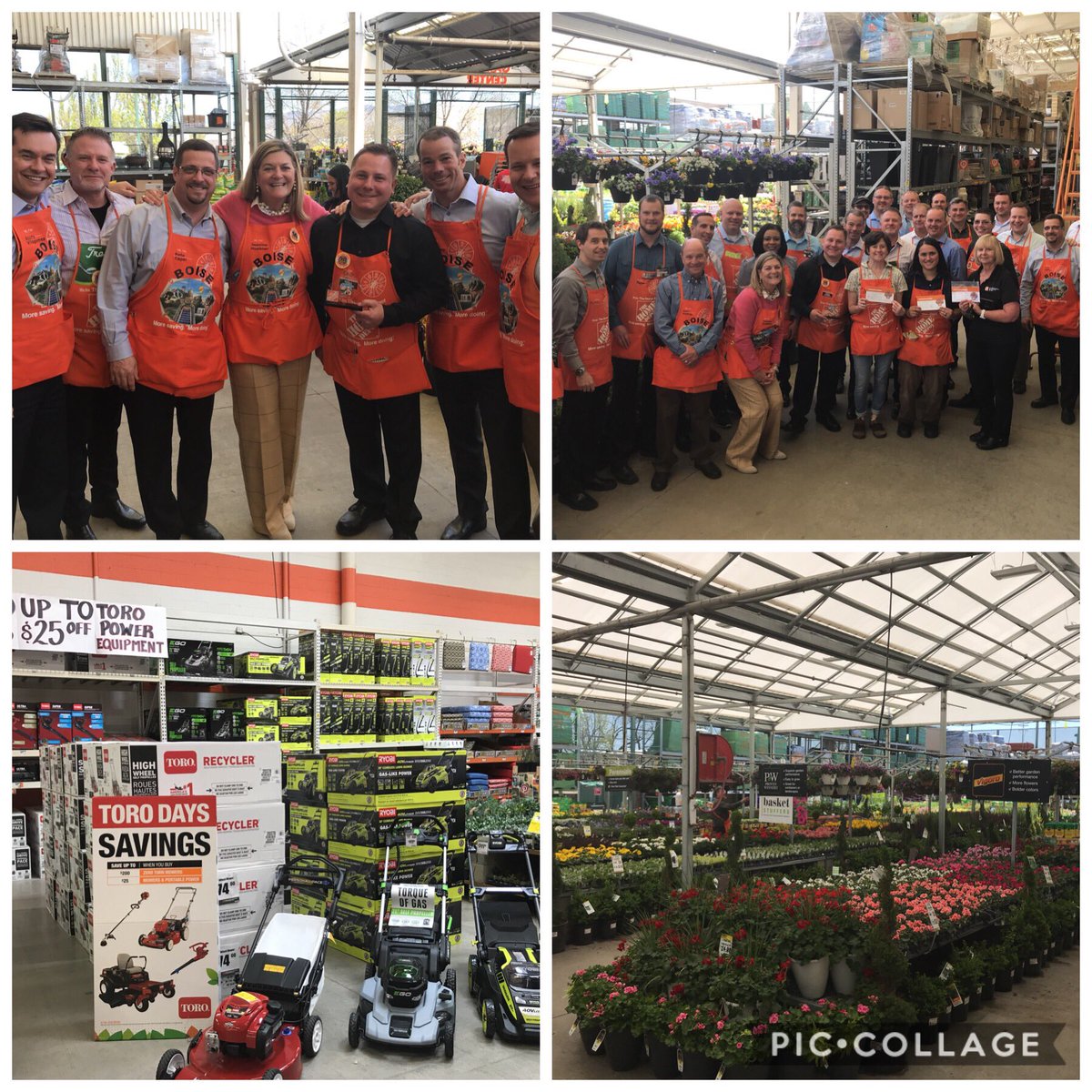 One down, one to go in Boise. Great walk at 1806! Vincent Van Gogh live goods and a fantastic power presence! Congrats to Lee and Jess on their executive Homer awards! Thanks for hosting us Leif! #springstoretour2018