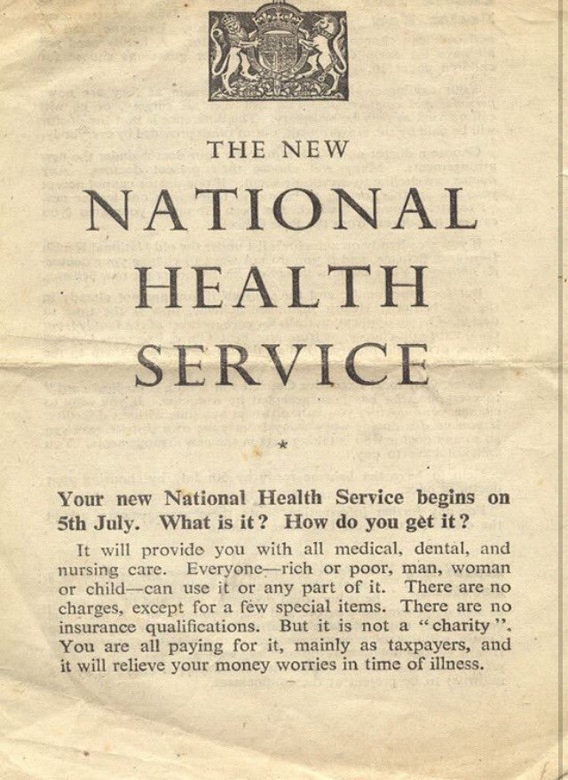 The NHS was established in 1948 and remains one of the finest health systems in the world

Please RT if you're proud of what the NHS has done for millions of people over the past 70 years #NHS70