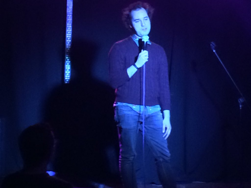 LongLiveComedy's tweet photo. Daniel Nicholas has completed Tinder! At #LongLiveComedy https://t.co/2DKbDK2g1b