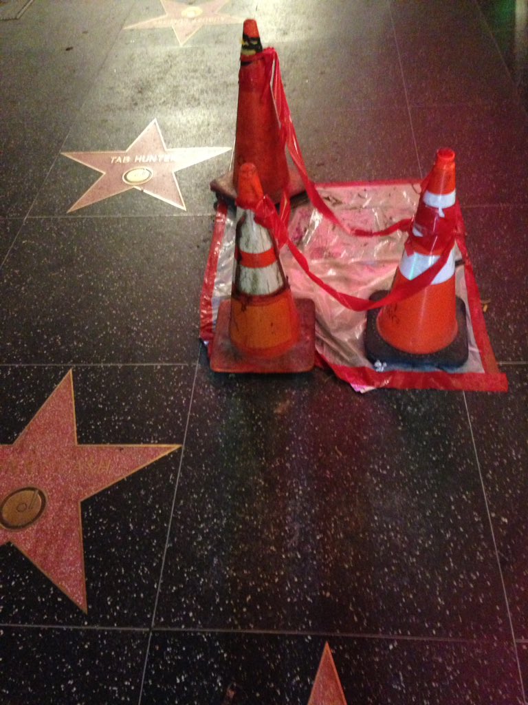 JayMcGuiness's tweet photo. The Wanted's star on the Hollywood walk of fame is unveiled tonight, we are all so touched and can't wait to see you there! #TWFanmilyForever https://t.co/ALZhoOnT2M