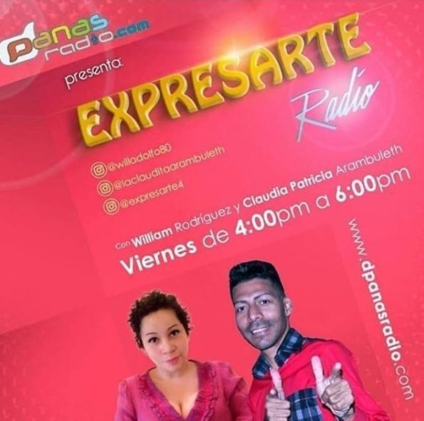 No te pierdas esta tarde “Expresarte Radio“ @expresarte4 conducido por William Rodríguez (@willadolfo80) y C...