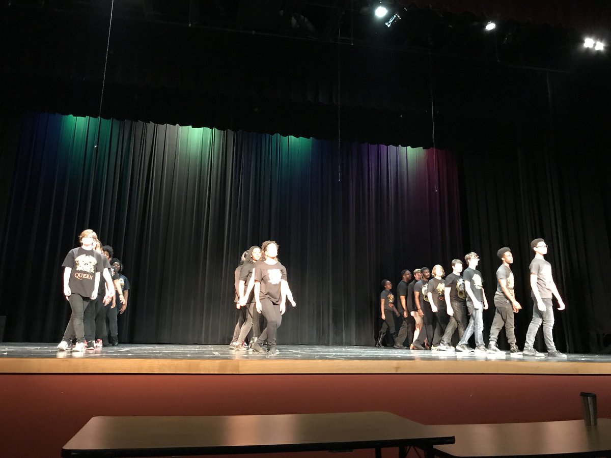 The highlight of my day was watching the Atkins Show Choir practice.  Awesome job! #CamelPride. <a href="/Atkins_HS/">Atkins High School</a>