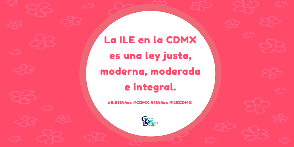 CDDMexico's tweet photo. El acceso a un #AbortoLegalYSeguro es tu derecho en la #CDMX y queremos que se garantice la continuidad de esta ley que permite a las mujeres ejercer su derecho a decidir https://t.co/HFYUmUB9ih  #ILE11Años #11Años #ILECDMX https://t.co/brx9QxT19p