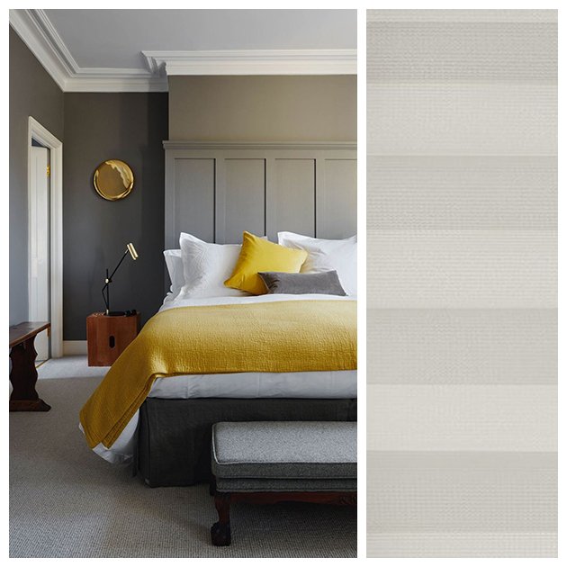 Style Tip : Muted Tones. Have a lot of colour in your room? Keep your window furnishings simple with a muted colour, like these Architella® Shades. #luxaflexstyle #boostyourstyle #luxaflexnz
 📷: House and Garden UK