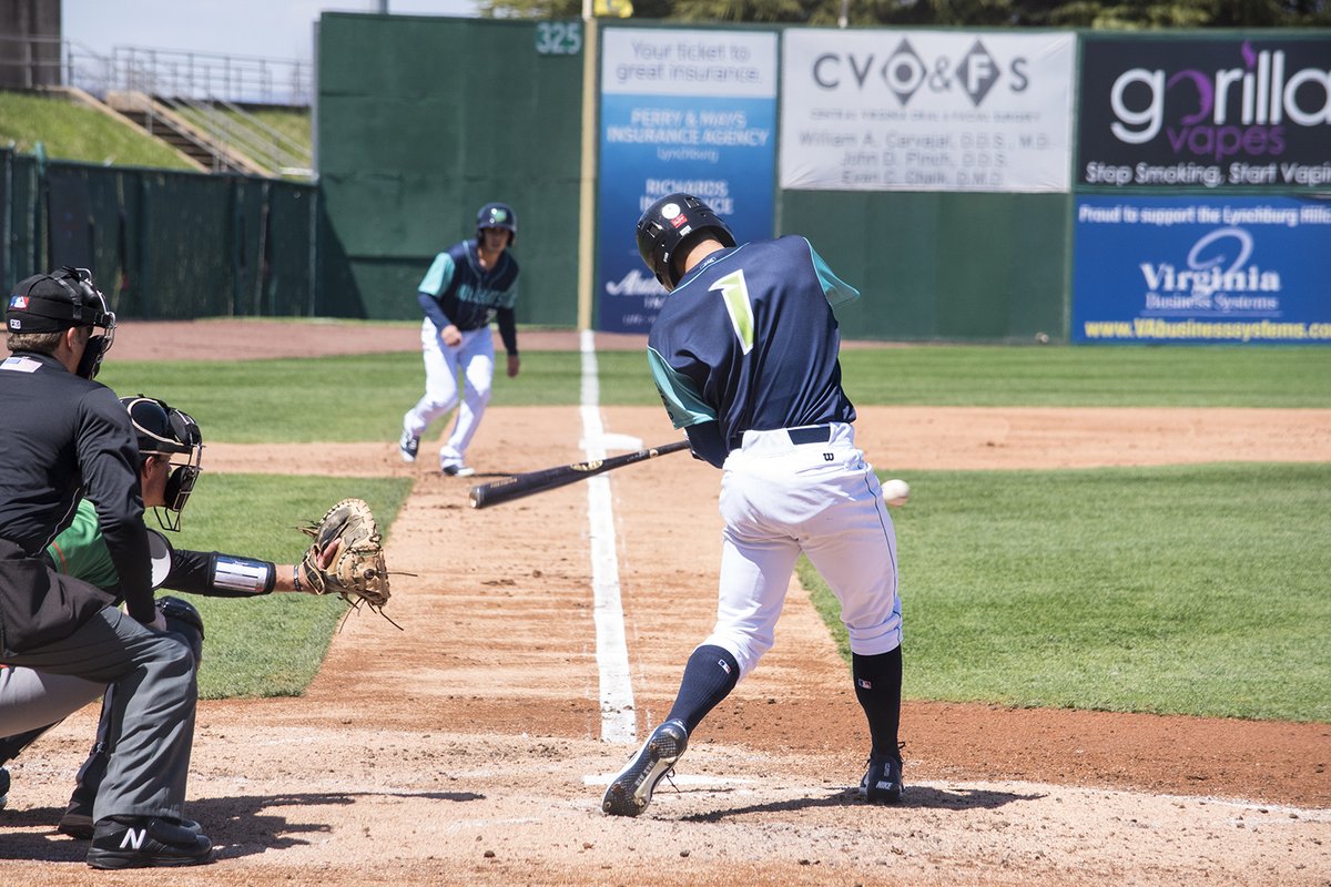 CleGuardPro's tweet photo. Lynchburg Hillcats OF Conner Capel leads the team in:
 
1) Hits 20
1) RBI 8
1) SB 7  
1) 2B 6 
1) Runs 10
1) TB 29
1) wRC+ 141
1) wOBA .395
1) SO% 14.3
1) BB/SO 0.70 
1) AVG .323 
1) OBP .386
1) SLG .468
1) OPS .853 https://t.co/Sd95durszY