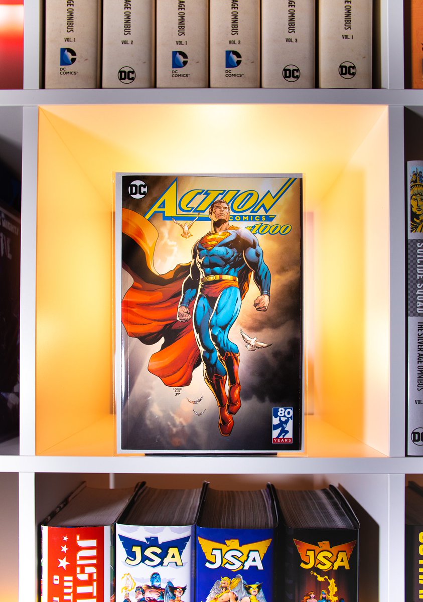 It's finally here! @JasonFabok 's Action Comics 1000 Variant (Yesteryear Comics). Couldn't be happier to have this part of my collection!  An absolutely jawdropping cover!  #DCComics #Comics #Variants #JasonFabok #actioncomics #action1000 #ActionComics1000 #Superman