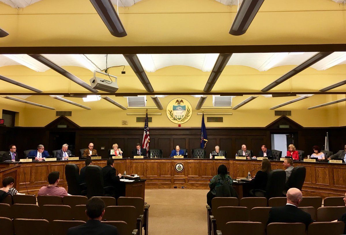 studentsofpgh's tweet photo. Thank you so much Councilman Tom Baker, Councilman-at-large Samuel DeMarco, and all the members of the Allegheny County Council for empowering the PSGC leaders. A special shout-out to: Stephen O’Brion of Duquesne University and Sarah Pesi of Carnegie Mellon University https://t.co/qIhUkk3h94