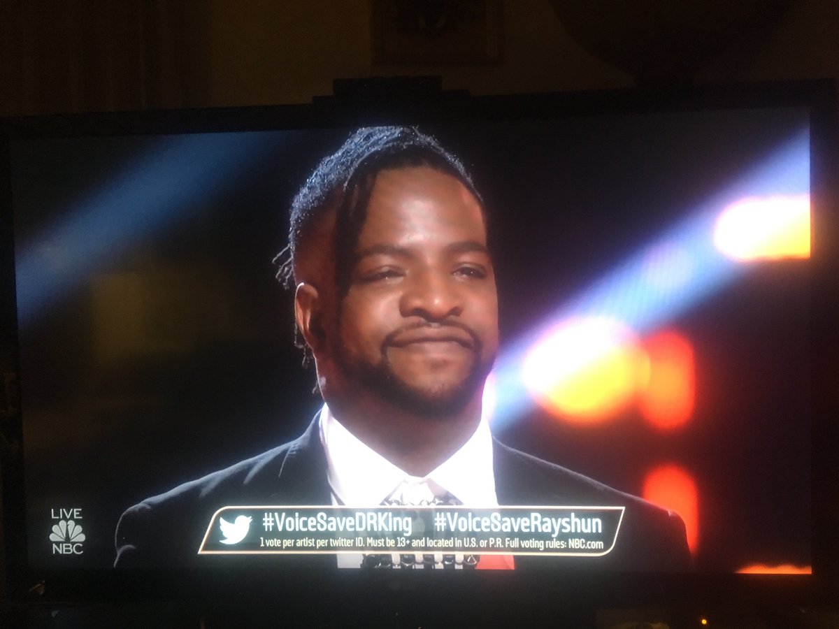 Brandon69727493's tweet photo. @NBCTheVoice @DRKingnyc #VoiceSaveDRKing https://t.co/l6LZWg6uVb