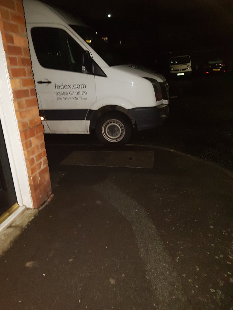 FedEx parking....  <a href="/FedEx/">FedEx</a>  Cheers!