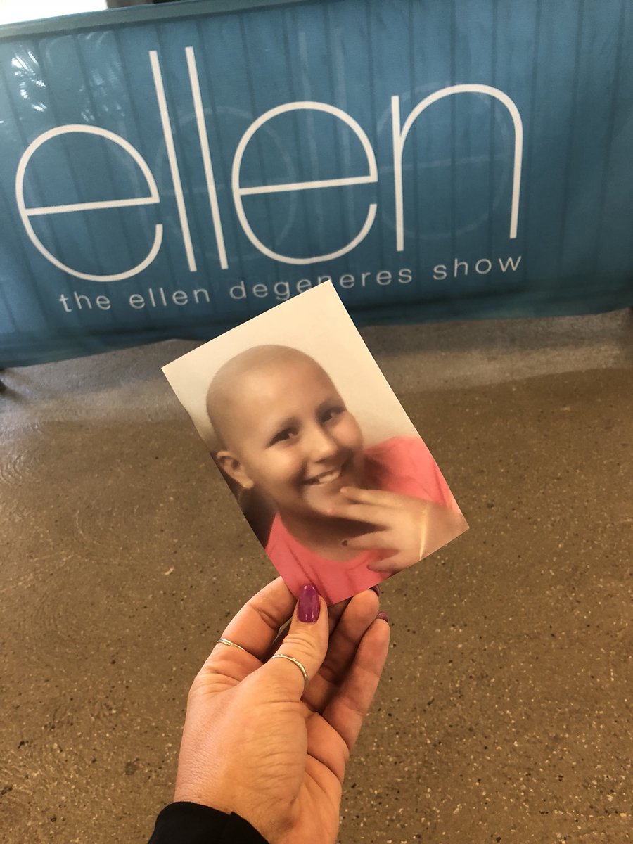 AJRC123's tweet photo. Ellen! It’s Karmas last wish to meet you! Please, let’s make this happen! #karmameetsellen #karmasbucketlist #childrenandtheearth 
#EllenDeGeneres 
@TheEllenShow https://t.co/xjQXpCRTbr