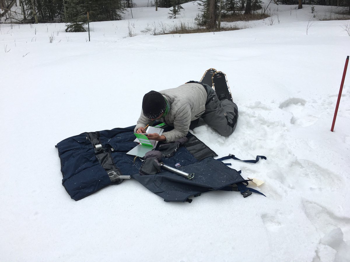 CWCB_DNR's tweet photo. Playing in the #snow, or measuring it? #snowcourse https://t.co/DHTc5LwYQa