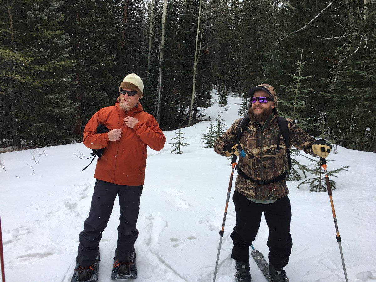 CWCB_DNR's tweet photo. Playing in the #snow, or measuring it? #snowcourse https://t.co/DHTc5LwYQa