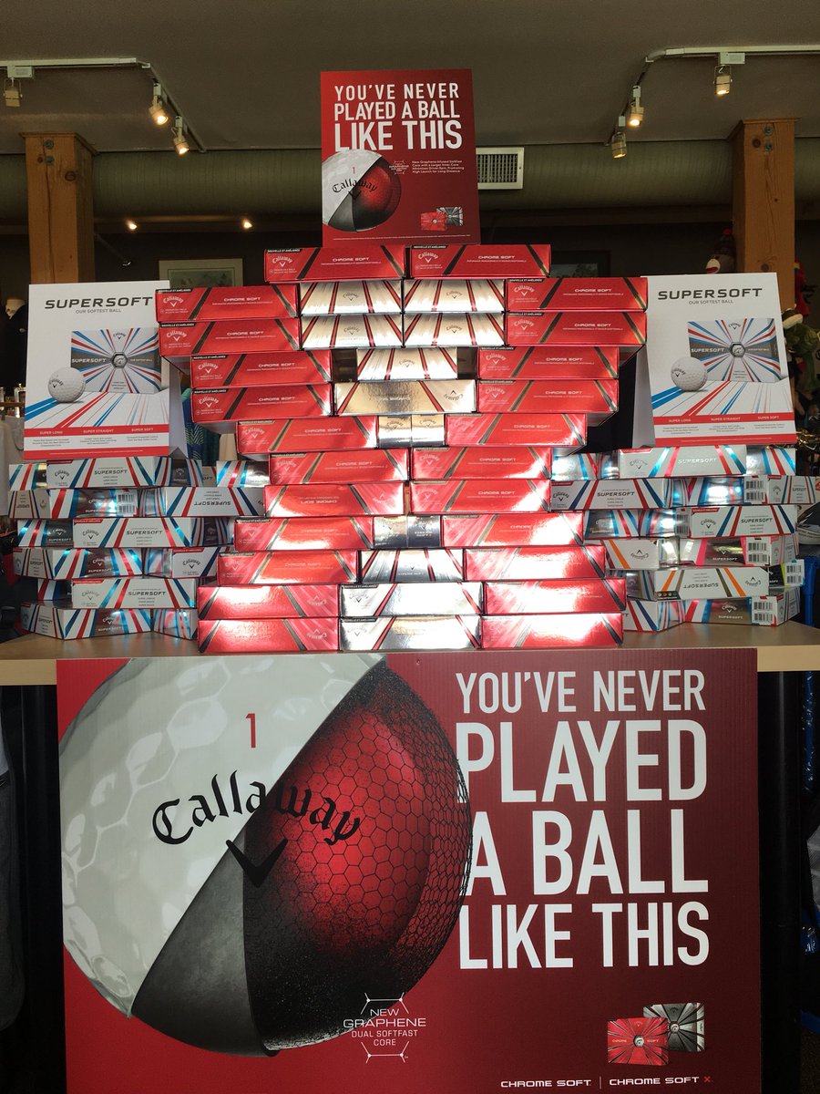 suncoastpro's tweet photo. #ballwars @CallawayGolf You need it. We have it. New Chrome Soft and Chrome Soft X https://t.co/Fo1KR4V78K