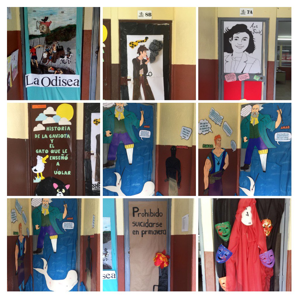 colegiosantate2's tweet photo. Celebrando el día del libro las puertas de nuestra institución permitieron transportarnos a un mundo de aventura e imaginación con su prof @avipo seguimos inovando juntos #profinnovos https://t.co/PE0inMPhjS