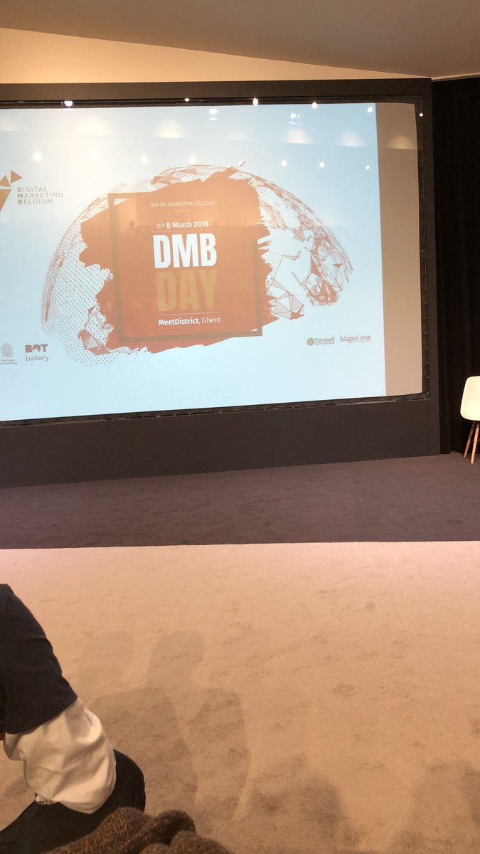 Attending #dmbday2018 ! Very interesting keynote speakers.