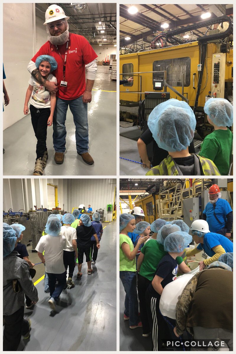 MrsOac's tweet photo. @OacSchool Mrs. Colvin’s class had such a great time on our field trip last Friday! We started with collecting litter at Clinton lake as an Earth Day service project.🌏Then we washed up and had lunch at CiCi’s Pizza!🍕 We finished our day by taking a tour at Berry Plastics.😁 https://t.co/bCCCh2L6TJ