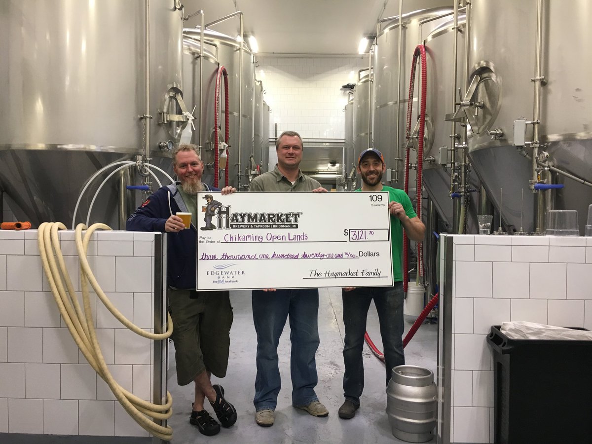 HaymarketTap's tweet image. We are happy to have raised over $3,000 for @ChikamingOL foundation this last quarter.  Great people for a great cause.