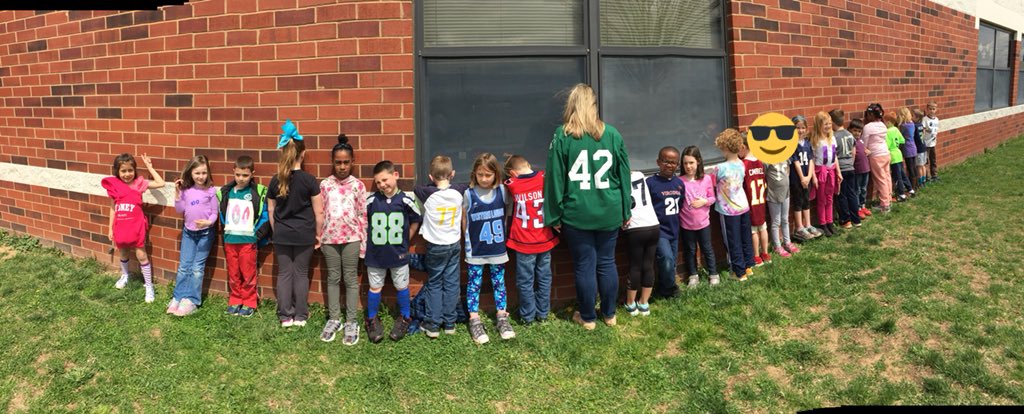 stacy_sefton's tweet photo. Number Day in 1st grade at #Tolbert_ES https://t.co/Yig1AoEChI